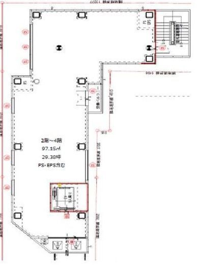ENetial神保町 4階 間取り図