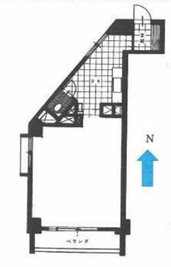 パシフィックワコービル 3階 間取り図