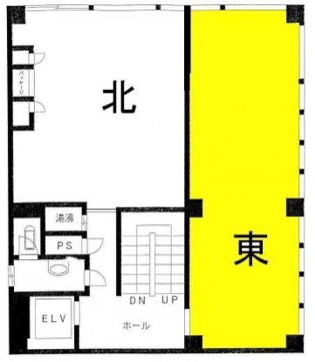 ル・グラシエルBLDG.3 5階東 間取り図