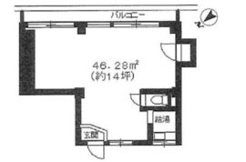 末よしビル別館 4C 間取り図