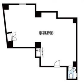恵比寿亭ビル 4階 間取り図