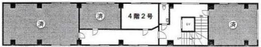 ニュー秋葉原センタービル 4階2 間取り図
