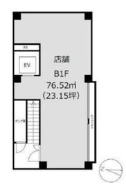 第3セイコービル B1階 間取り図