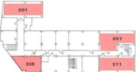 松岡九段ビル 306 間取り図