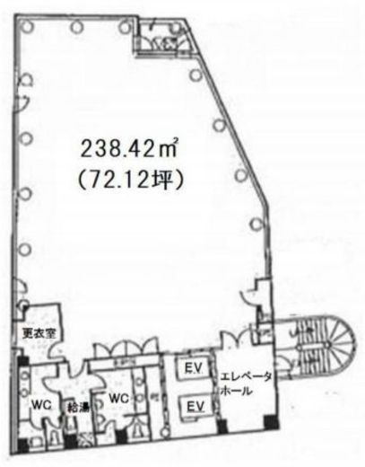 新宿セントランドビル 7階 間取り図