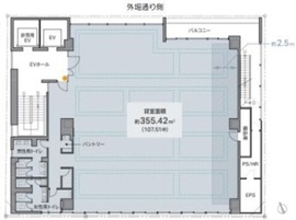 REVZO虎ノ門 2階 間取り図