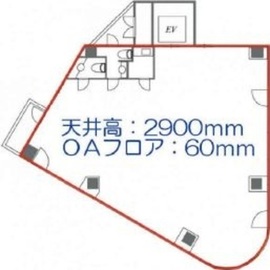 第3大栄ビル 8階 間取り図