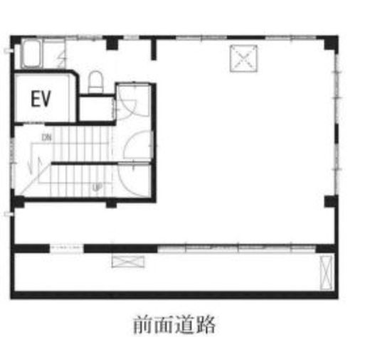 西新宿第二高橋ビル 5階 間取り図