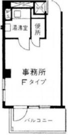 麹町センタービル 802 間取り図