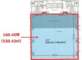 ぬ利彦ビル南館 9階 間取り図