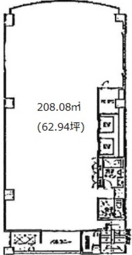 FDC麹町ビル 10階 間取り図