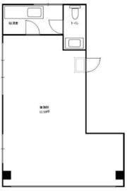 ル・グラシエルBLDG.6 4階 間取り図