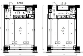 theSOHO 1218-1219 間取り図