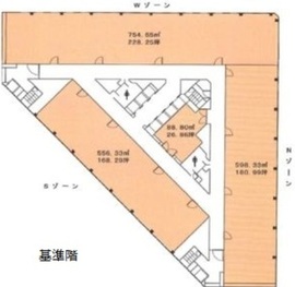 小田急第一生命ビル 5階 間取り図