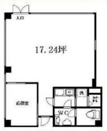 LUビル 1階 間取り図