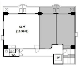 井上ビル10号館 603 間取り図