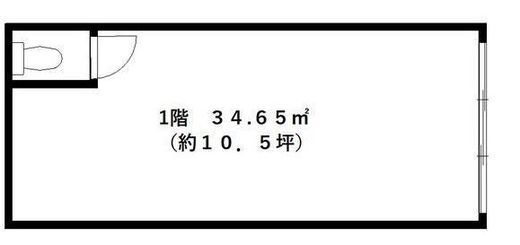 山本ビル 1階 間取り図