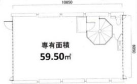 スパイラルビル 3階 間取り図