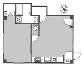 Yビル 1階 間取り図