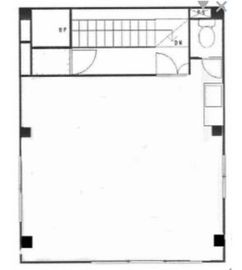 竹内産業ビル 2階 間取り図