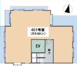 平成ビル 401 間取り図