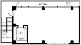 麻布鳥居坂ファースト 2階 間取り図