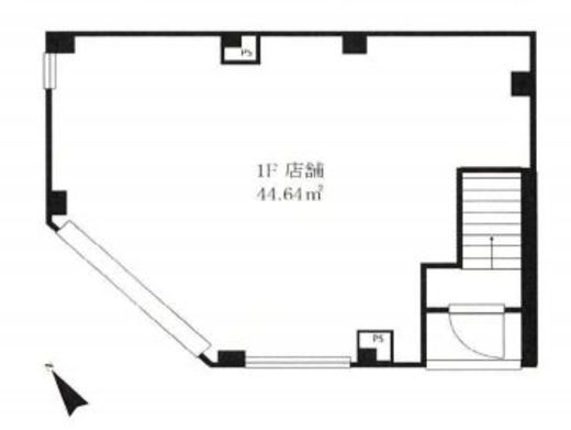 Bianco W 1階 間取り図