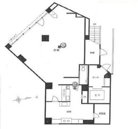 新宿葵ビル 1階 間取り図