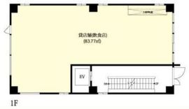 百人町BSビル 1階 間取り図