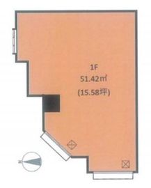 科研ビル 1A 間取り図