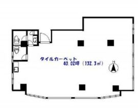 新宿ユニオンビル 201 間取り図