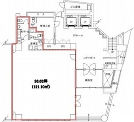 Y・Sビル 1階 間取り図