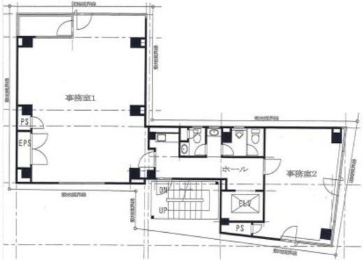 錦町スクウェアビル 5階2 間取り図
