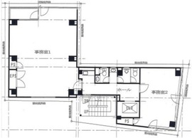 錦町スクウェアビル 5階2 間取り図