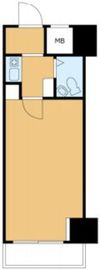 新宿アイランドアネックス 308 間取り図