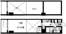 VORT東新宿 903 間取り図