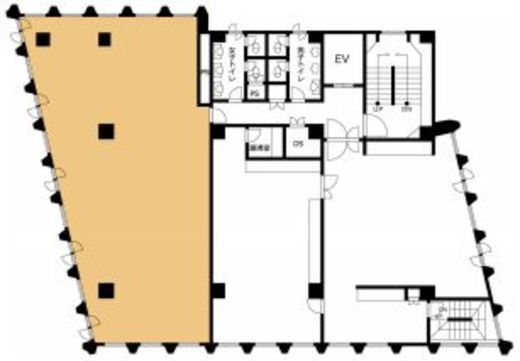 EFGビル 601 間取り図