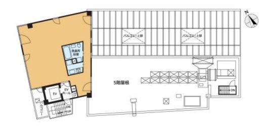 VORT元麻布(SOHO・店舗) 6階 間取り図