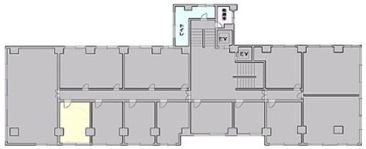 第2東ビル 607 間取り図
