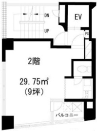 サニーヒル御茶ノ水 2階 間取り図