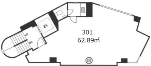 スプリングビル 301 間取り図