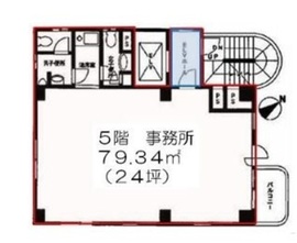 トイヤビル 5階 間取り図