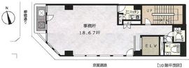 東日本橋中央ビル 10階 間取り図