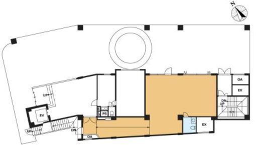 VORT元麻布(SOHO・店舗) 1階 間取り図