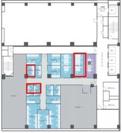 Plug and Play Shibuya R8-9 間取り図