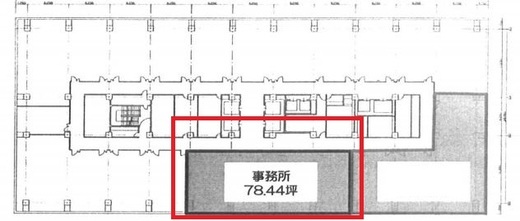 ニュー新橋ビル 9階 間取り図