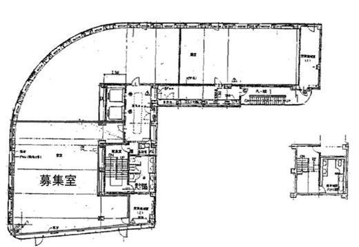 赤坂ノアビル 7階東 間取り図