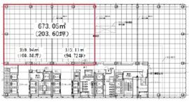 ハレザタワー 17階 間取り図