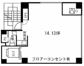 喜三郎ビル 7階 間取り図