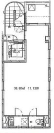 ル・グラシエルBLDG.10 6階 間取り図